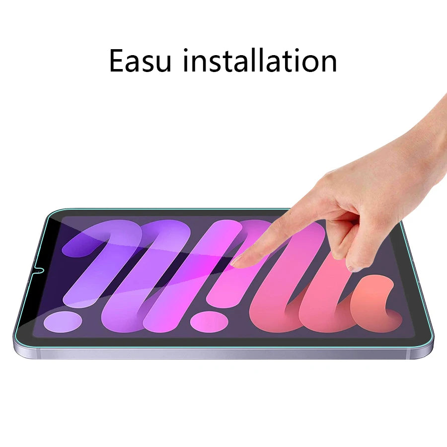 For iPad A16 Pro 13 M5 M4 12.9 10 9 9th 10th Generation Tempered Glass Screen Protector For Ipad Air 11 M2 M3 5 4 Mini 6 7 Film