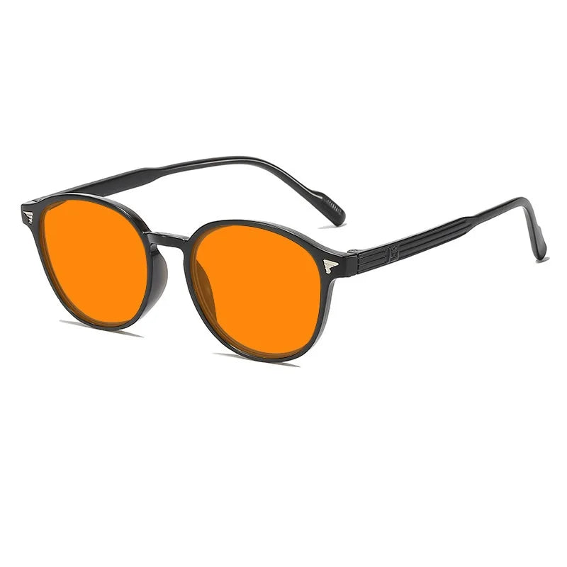 Yellow Blue Light Gaming Glasses – Night Vision Anti-Glare Computer Eyewear for Eye Strain Relief