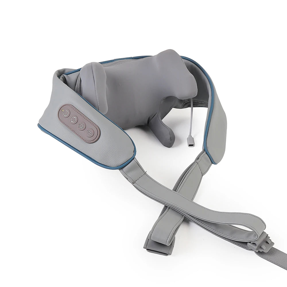 Foreverlily 26W Brushless Neck & Shoulder Kneading Massage Shawl – Wireless