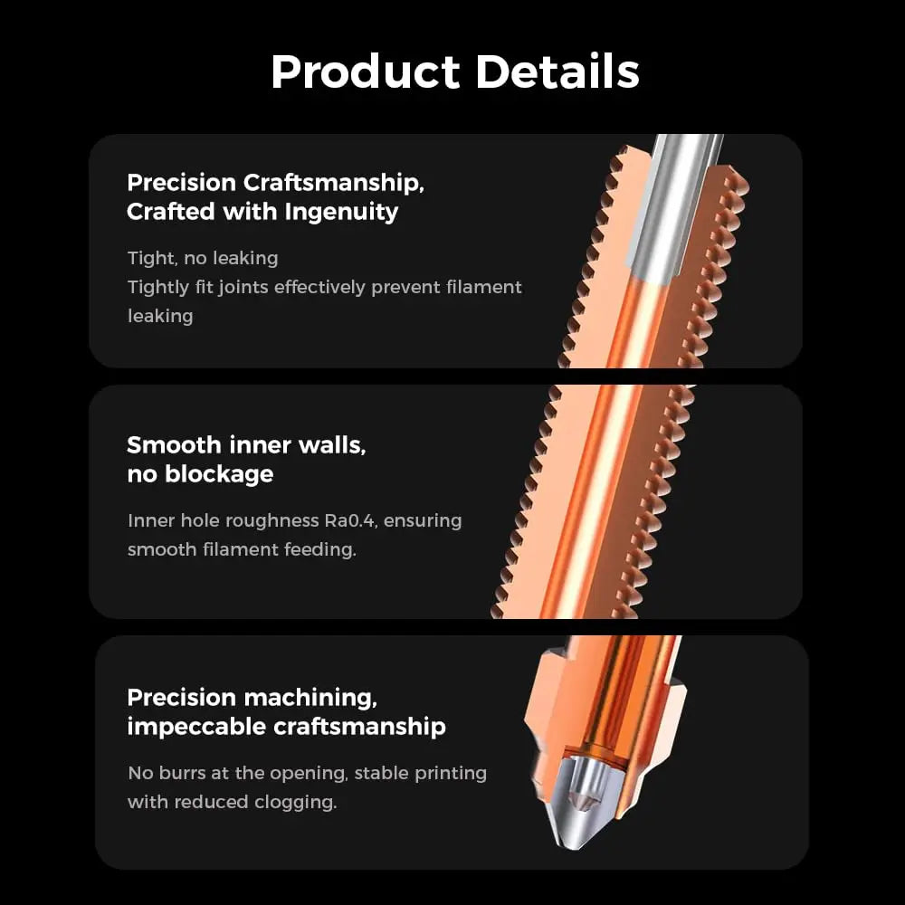 Creality K1C Quick-Swap Nozzle Kit – High Flow for K1C, K1 Max, Ender 3 V3