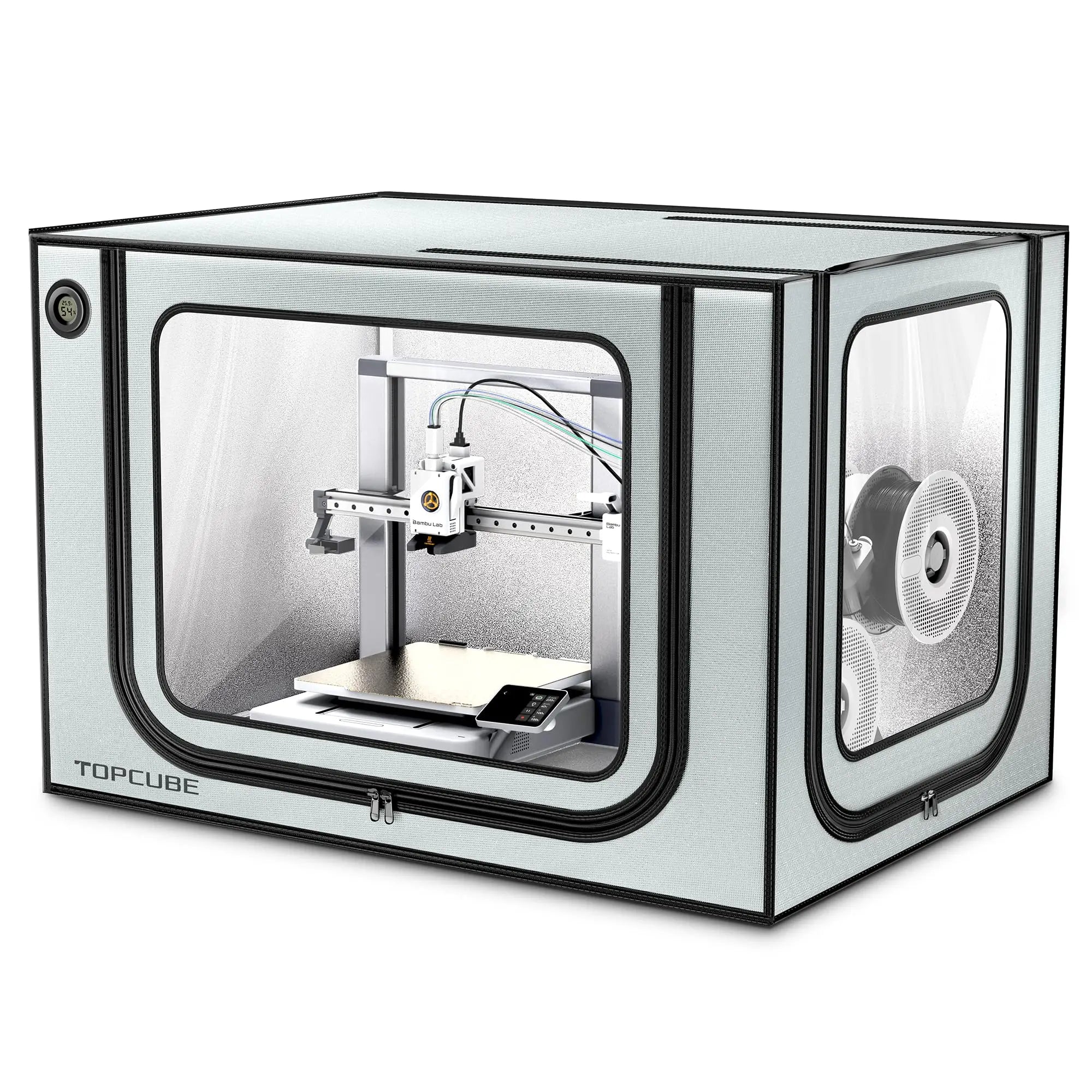 YOOPAI 3D Printer Enclosure for Bambu Lab A1 / A1 Mini – LED, Constant Temp & Fireproof