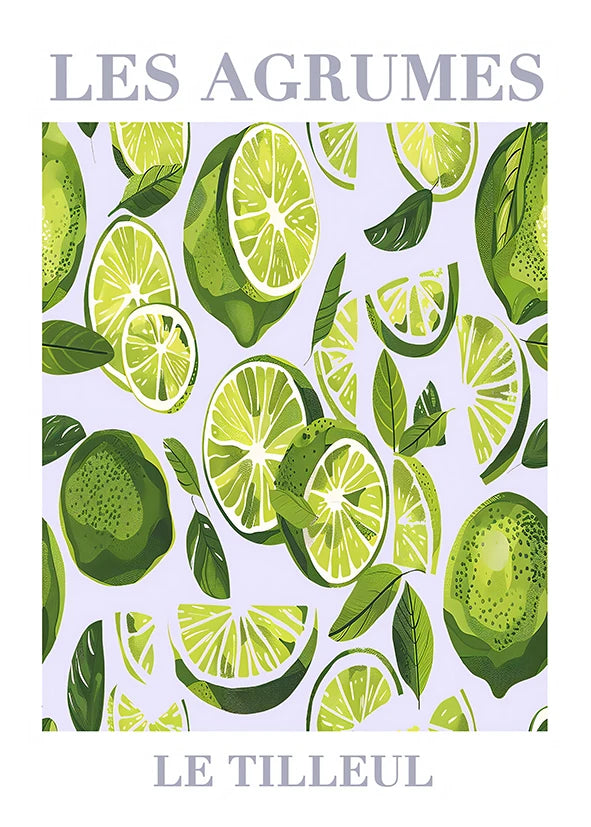 Retro Lemon Garden Canvas Art Poster-Fresh Lemon and Olive Tree Wall Prints for Modern Living Room,Office,and Home Decor Gifts