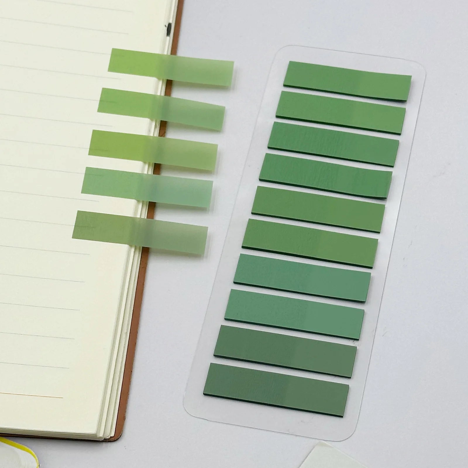 ColorTab 200-Pack Fluorescent Index Tabs & Sticky Flags – Transparent Page Markers