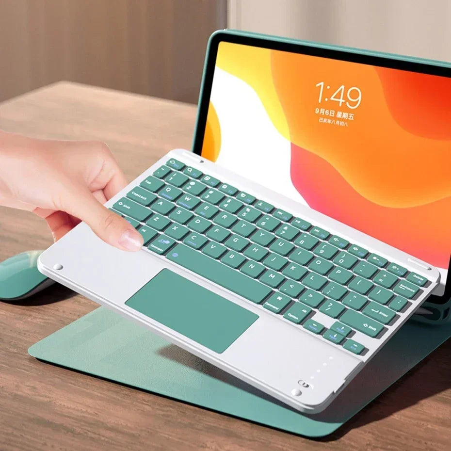 Free Mouse Touchpad Keyboard For iPad 11th Generation 11 Inch A16 2025 Magnetic Keyboard Cover For Apple iPad 11th Case 2025