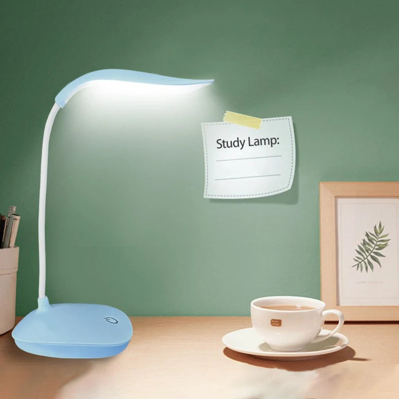 Eye-Care LED Reading Desk Lamp – Adjustable Modern Study & Office Table Light | Dimmable Anti-Glare Task Lamp for Home & Work