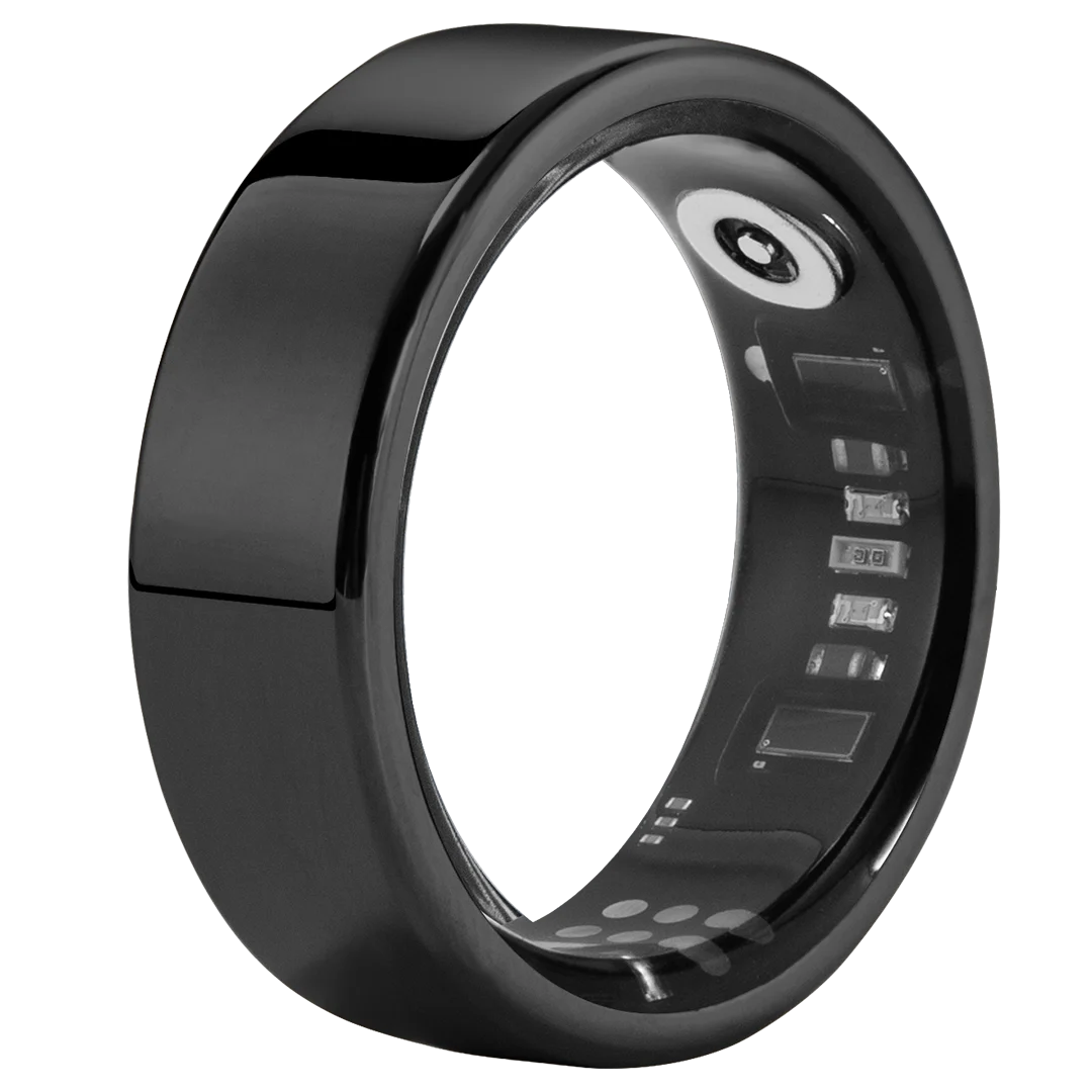 Amovan Nova Smart Ring – GPS, Heart Rate, Blood Oxygen & Sleep Monitor