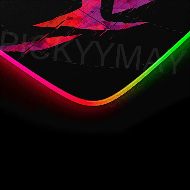 Cosmic Glow RGB XL Gaming Desk Mat – LED Backlit Space Mouse Pad (XXL)