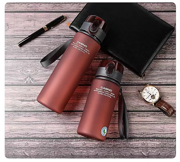 PureSip BPA-Free Leak-Proof Sports Water Bottle – 400ml / 560ml