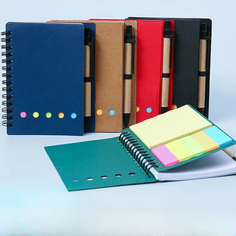 KraftNote Portable Kraft Paper Sticky Notes – On-the-Go Memo Pad