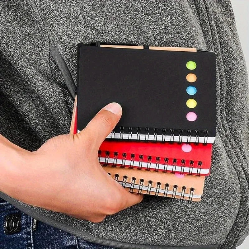 KraftNote Portable Kraft Paper Sticky Notes – On-the-Go Memo Pad