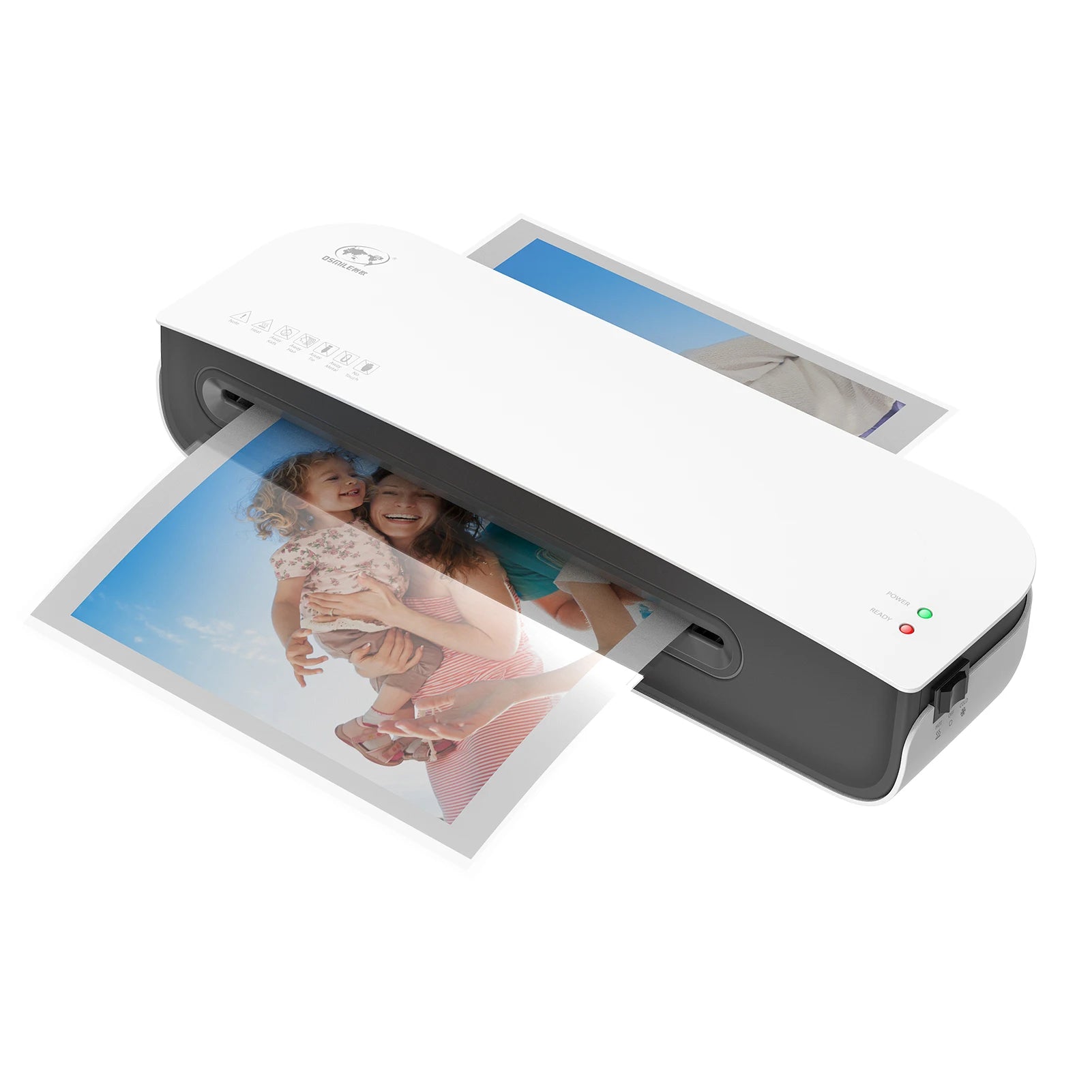 OSMILE SL289 A4 Desktop Laminator Machine – Hot & Cold 2-Roller System for Fast Professional Lamination