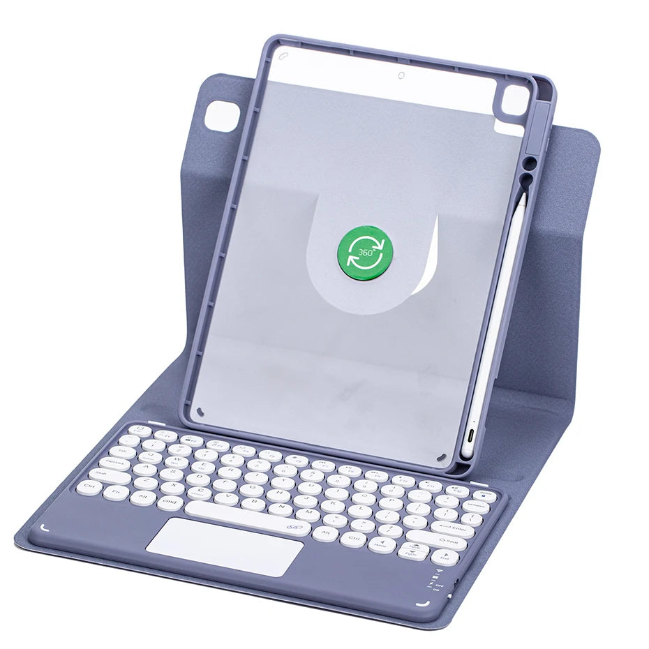 360° Rotation Keyboard Case for IPad 10th 2022 10.9 Air 5 Air 4 Magnetic Cover for IPad Pro 11 Air 3 Pro 10.5 8 9th Gen 10.2"