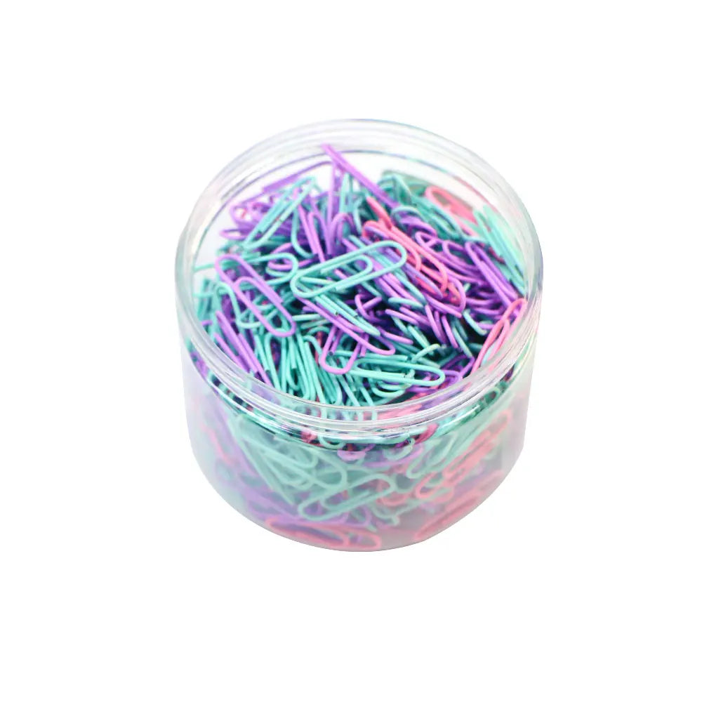 ColorClip 160-Pack Stainless Steel Paper Clips