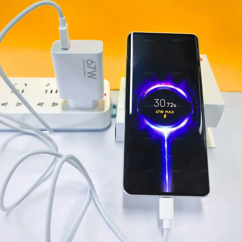 Xiaomi 67W Fast Charger – USB-C Power Adapter for Mi, POCO & Redmi
