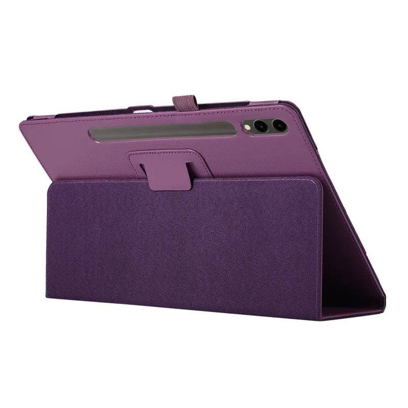 Luxury Leather Samsung Galaxy Tab Case with Stand – S6 to S10, A7, A8 & A9 Series