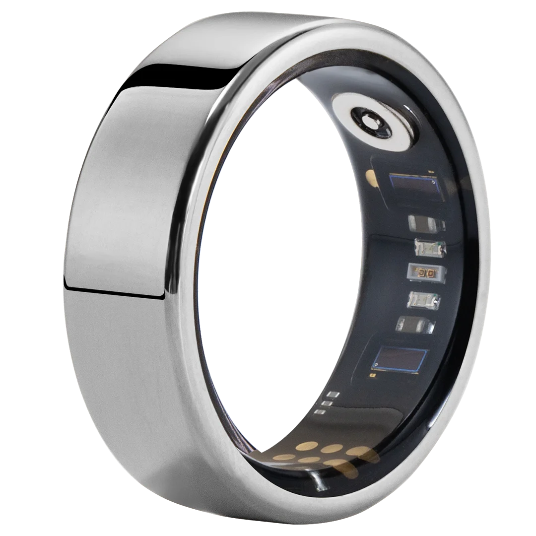 Amovan Nova Smart Ring – GPS, Heart Rate, Blood Oxygen & Sleep Monitor