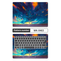 Universal Laptop Stickers Skins Vinly Protective Sticker 13/14/15/17inch 2pc Skin for Macbook/Lenovo/HP/Asus/Dell/Acer Decal