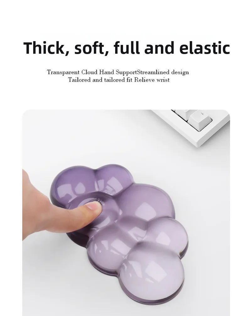 CloudComfort Rest – Ergonomic Wrist Pad for Keyboard & Mouse | Pain Relief Support