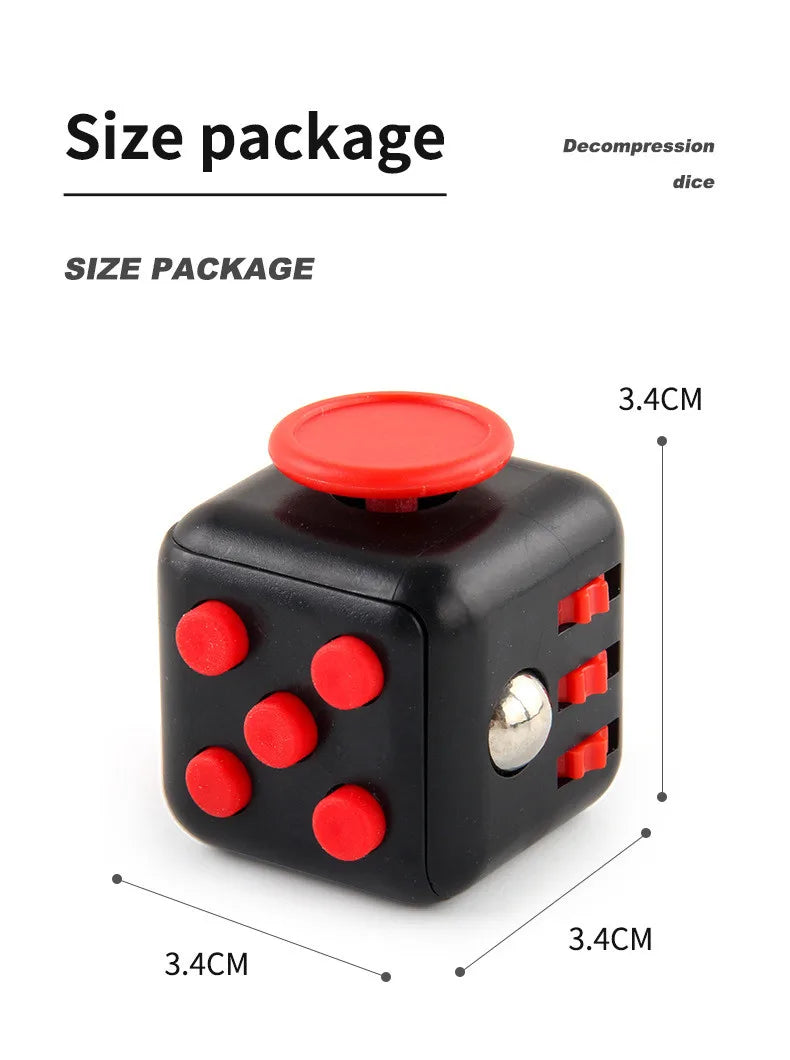 fidget toys Anti Stress Cubes Rainbow Fingertip Infinity Magic Cubo Infinito Square Sensory Toys Decompression