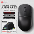 AJAZZ AJ159 APEX Wireless Gaming Mouse – PAW3950, RGB & Magnetic Charging
