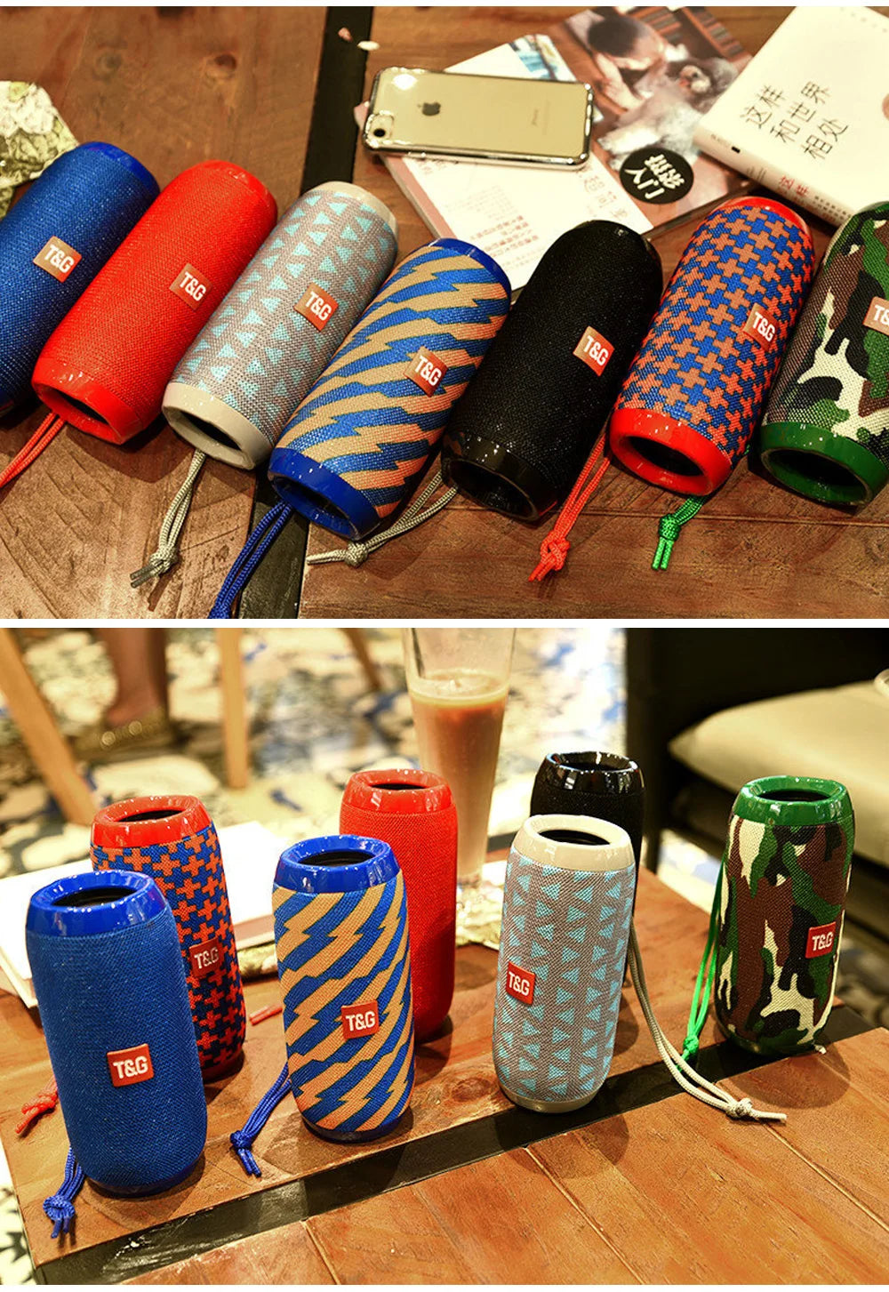 T&G TG117 Waterproof Bass Bluetooth Speaker