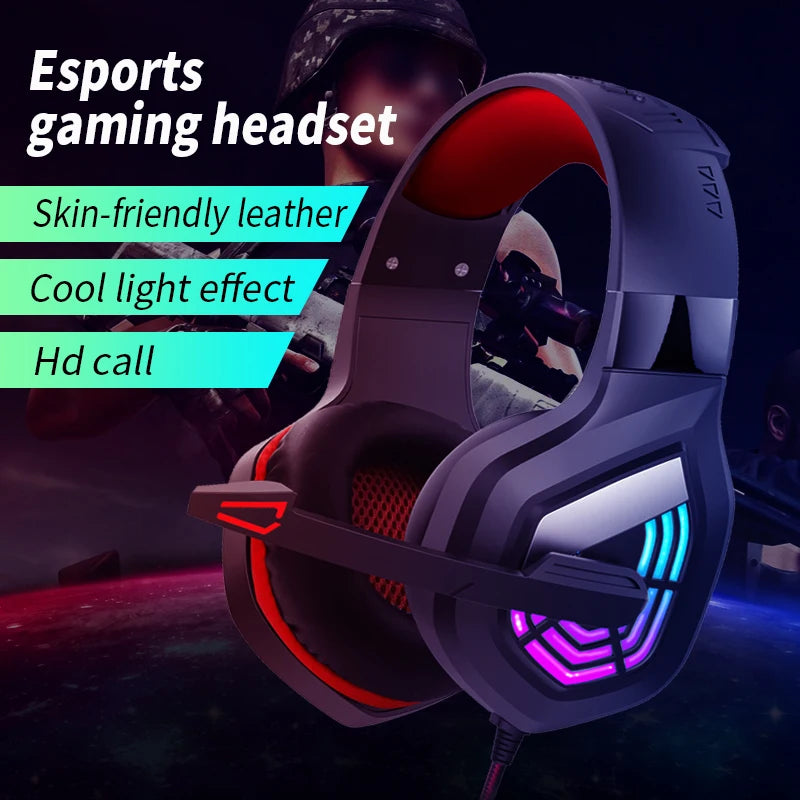 Vortex G7 Gaming Headset – Noise Cancelling Mic, Surround Sound, LED RGB