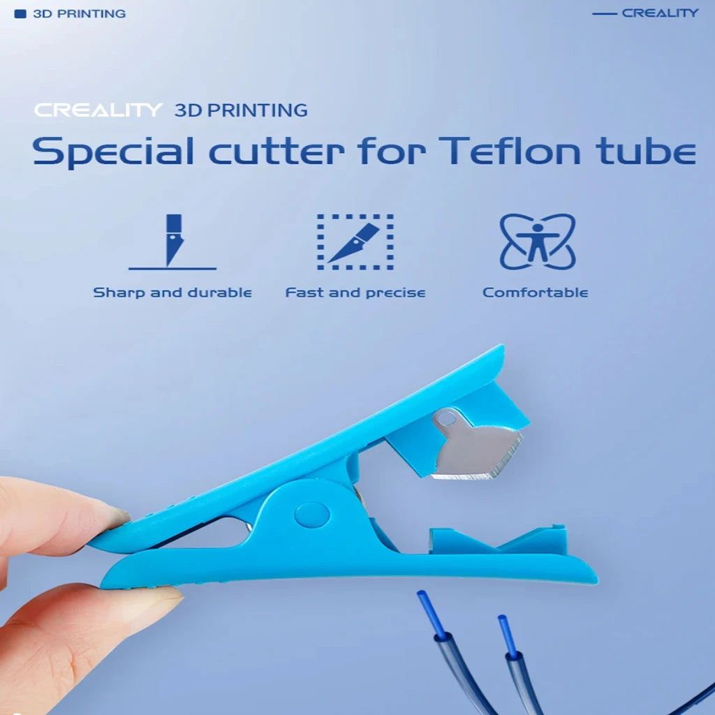 Creality PTFE Tube Cutter – Mini Portable Pipe Cutter for 3D Printer Parts
