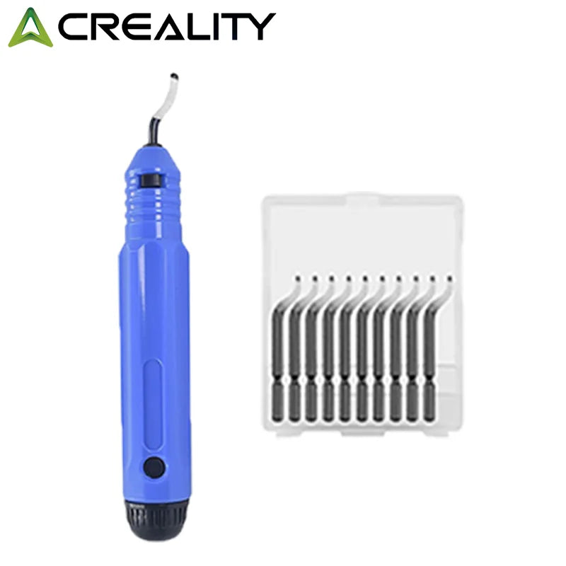 3D Model Grinding & Deburring Tool Kit – Engraving Knife, File, Scraper & Cutter