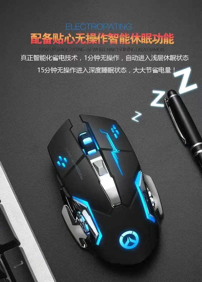 ViperWave Pro – 2.4G Wireless Rechargeable Gaming Mouse | E-Sports Grade Precision