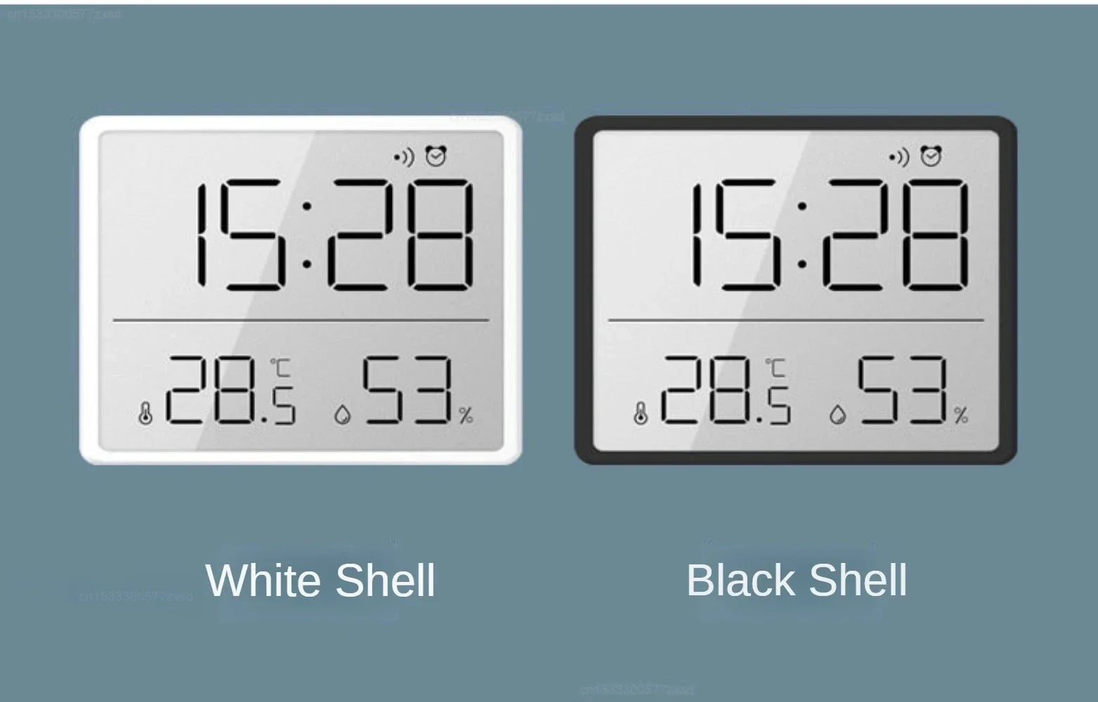MIJIA 3.7 Inch Large LCD Digital Wall Clock Humidity Thermometer Calendars Display Magnetic Mounted Alarm Clock Household Tool