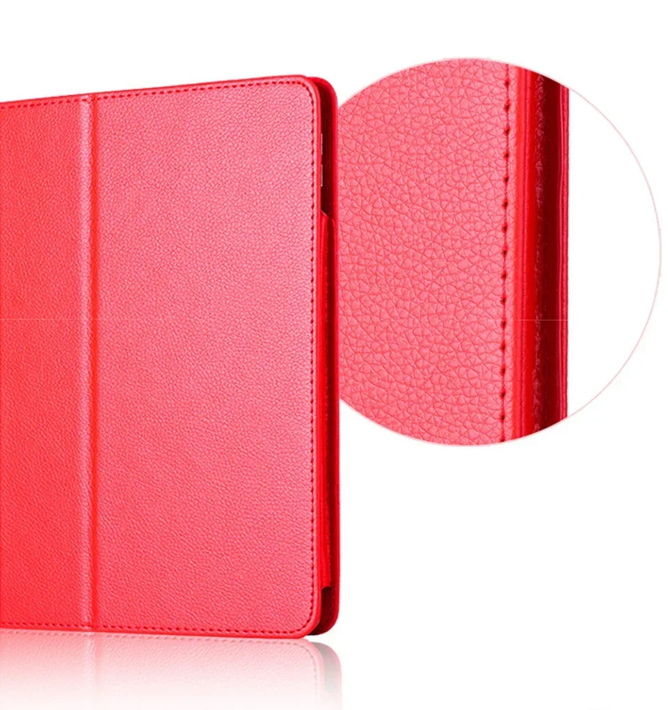 Luxury Leather Stand iPad Case – Fits iPad Air, Pro, Mini & iPad 3rd–11th Gen (9.7"–13")
