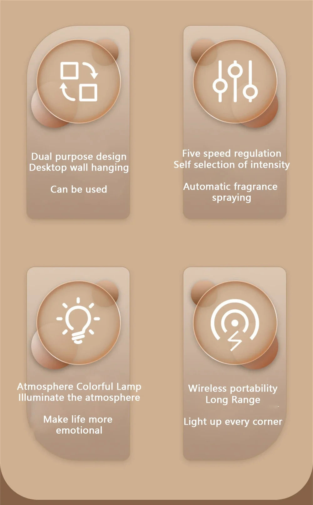 ScentCloud Hotel Aroma Diffuser – Ultrasonic Essential Oil Air Freshener for Bedroom, Bathroom & Office