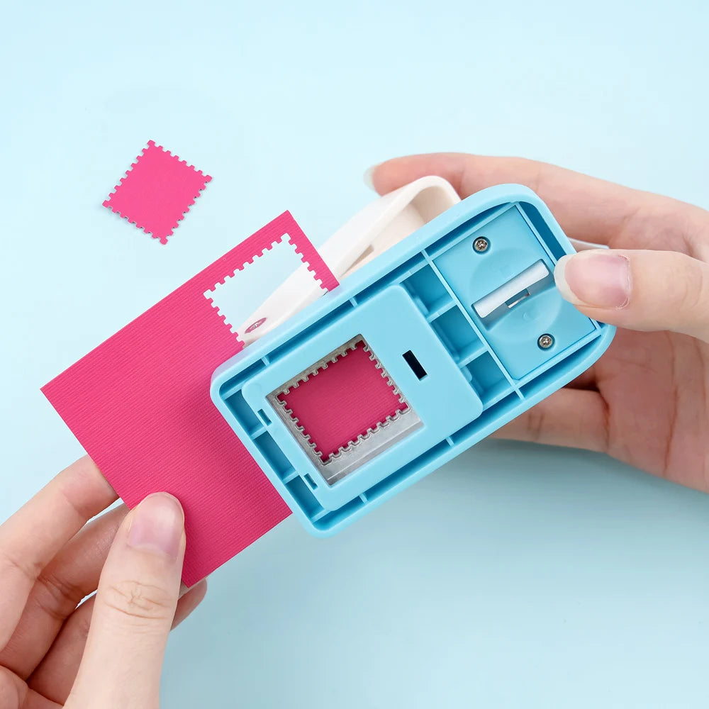 StampPunch Rectangle Postage Stamp Craft Punch – 1x0.8 Inch
