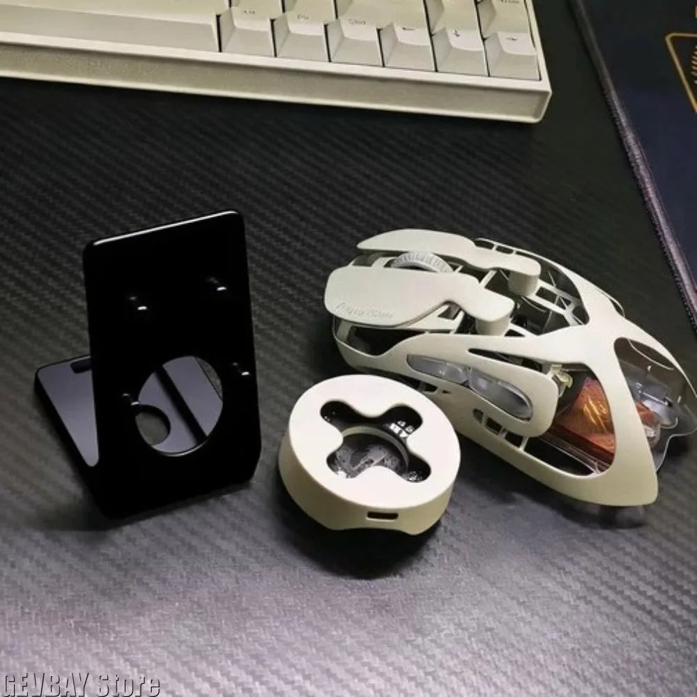Mouse Stand for Mice Angry Miao AM Infinity Mouse with Receiver Card Slot Stable and Firm 3D Printing PLA Gift