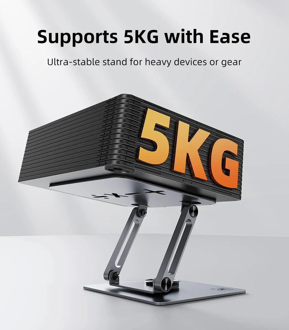 CABLETIME 360° Rotation Tablet Stand for iPad Adjustable Aluminum Foldable Desktop Stand Holder For Ipad Pro/Air/Mini Switch2 1