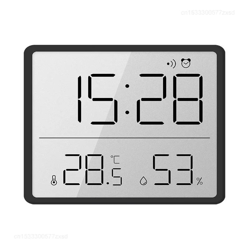 MIJIA 3.7 Inch Large LCD Digital Wall Clock Humidity Thermometer Calendars Display Magnetic Mounted Alarm Clock Household Tool