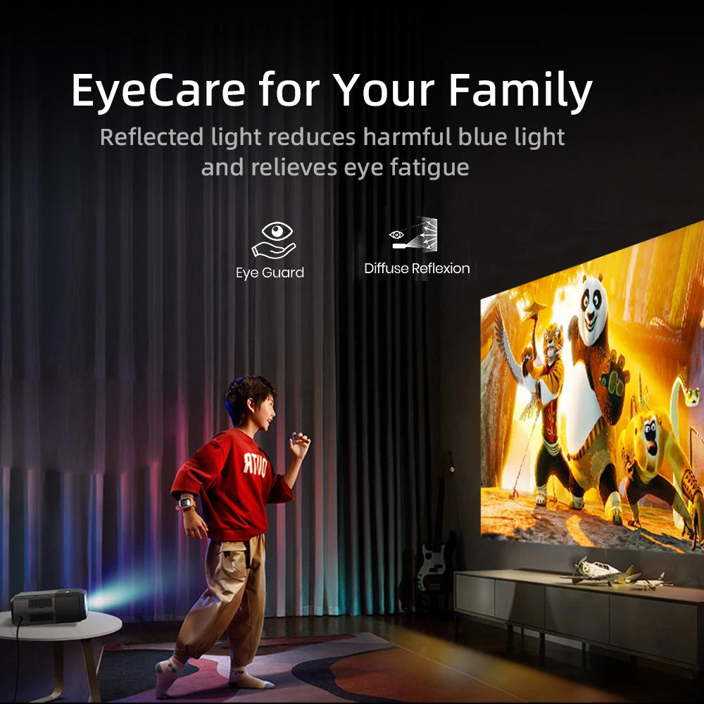 CinemaX A8 Google TV 4K Smart Projector
