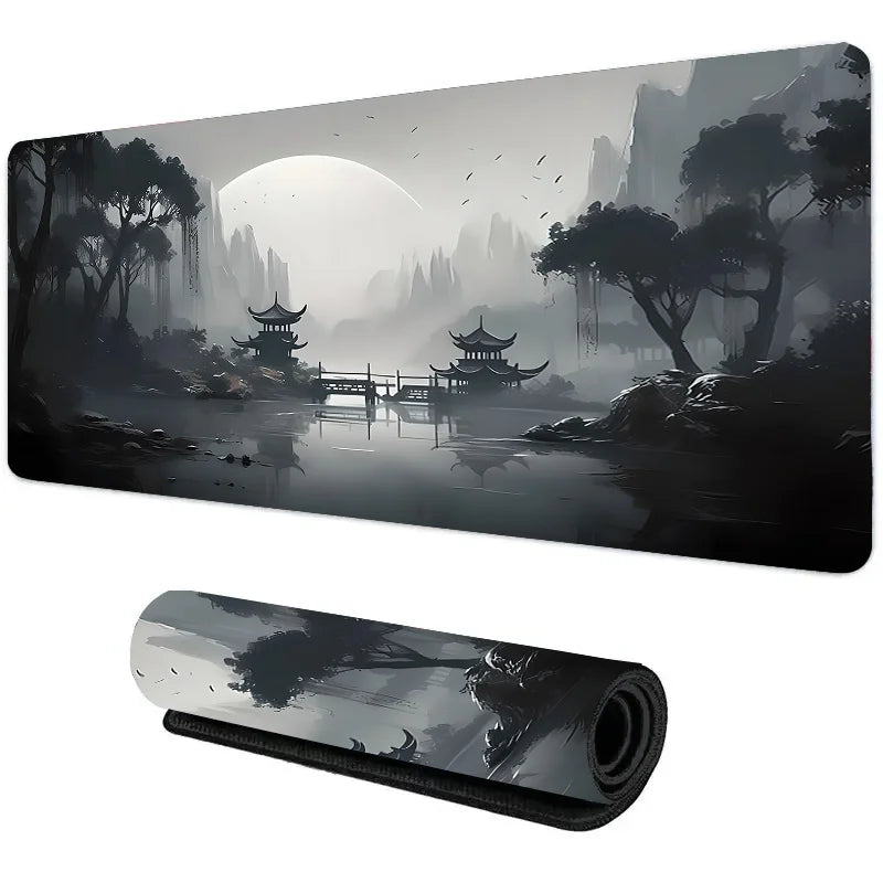 Moonlight Aura XL Desk Mat – Aesthetic Gaming Mouse Pad