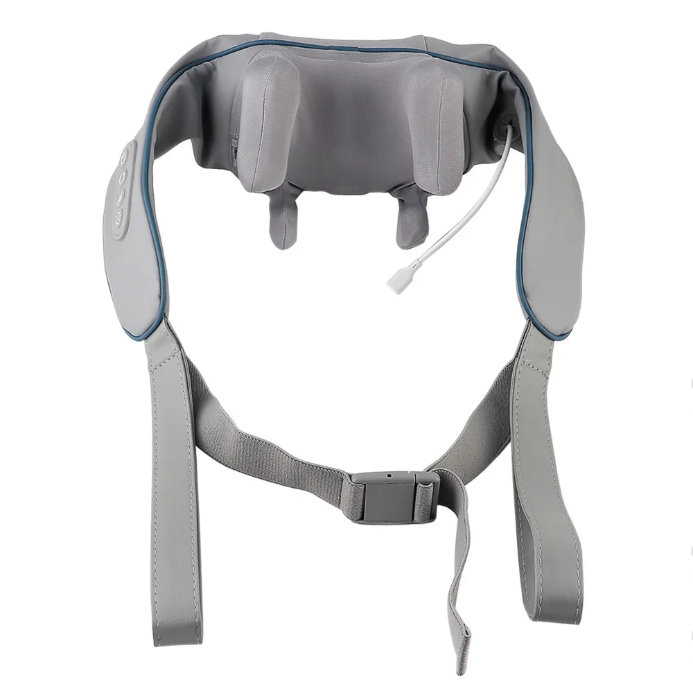 Foreverlily 26W Brushless Neck & Shoulder Kneading Massage Shawl – Wireless