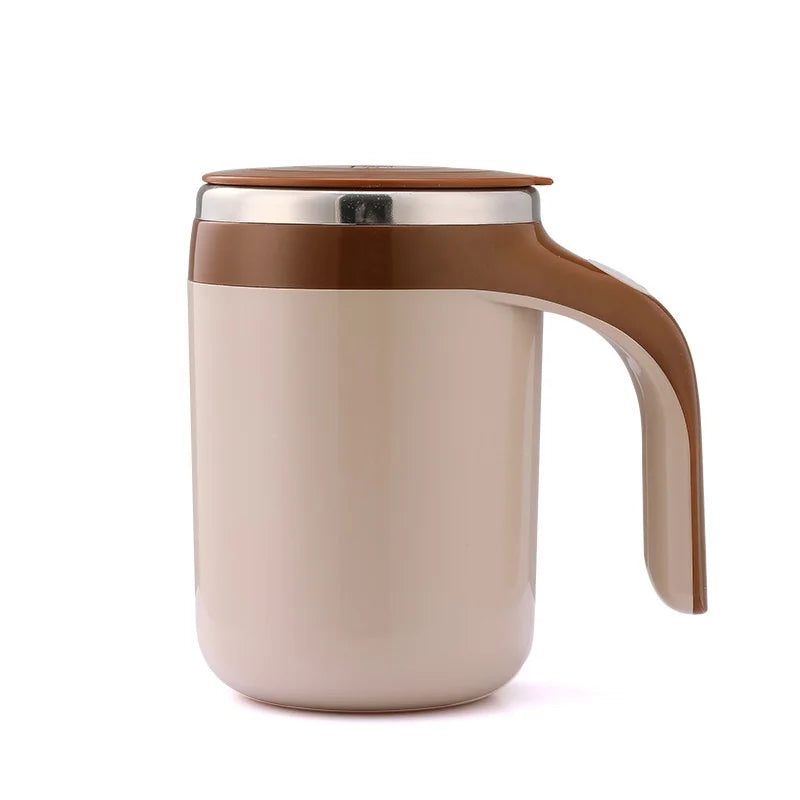Self-Stirring Coffee Mug – Rechargeable Electric Mixing Cup (No Spoon Needed)