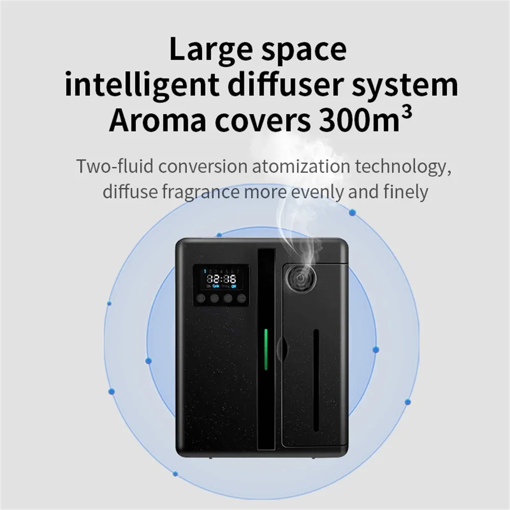 LuxeScent Bluetooth Aroma Diffuser – 160ml, Large Area Fragrance