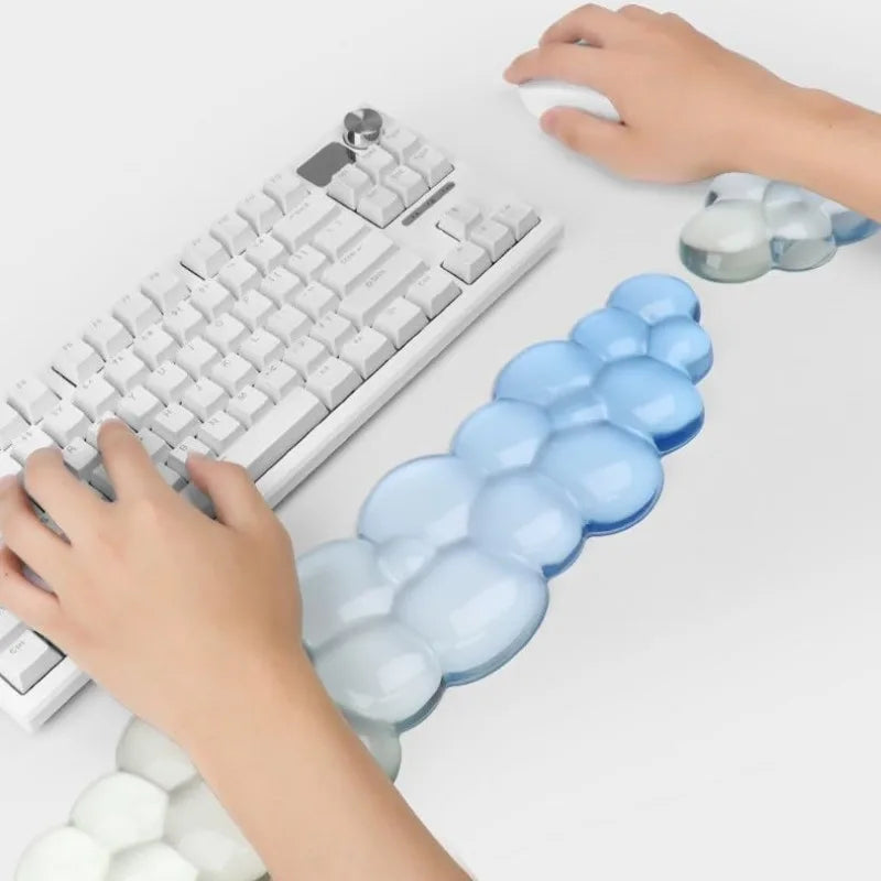 CloudComfort Rest – Ergonomic Wrist Pad for Keyboard & Mouse | Pain Relief Support