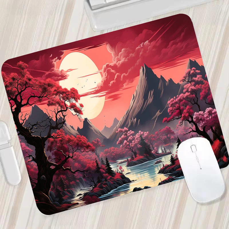 Moonlight Aura XL Desk Mat – Aesthetic Gaming Mouse Pad