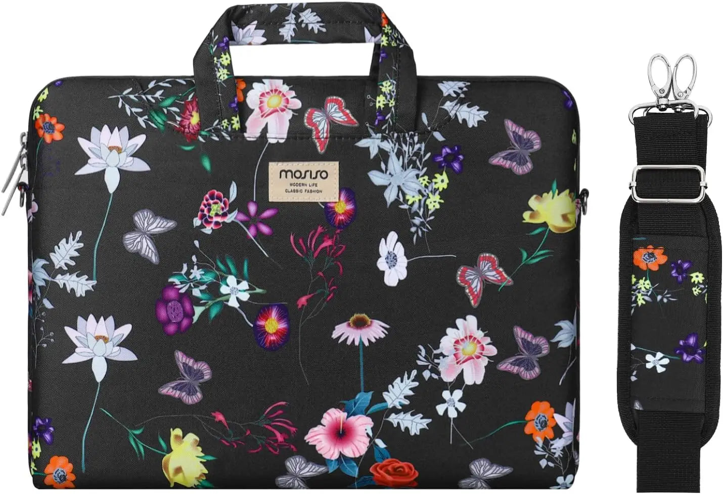 MOSISO Laptop Sleeve Bag – Briefcase & Shoulder Bag for MacBook Air, Pro & Laptops (13"–17.3")