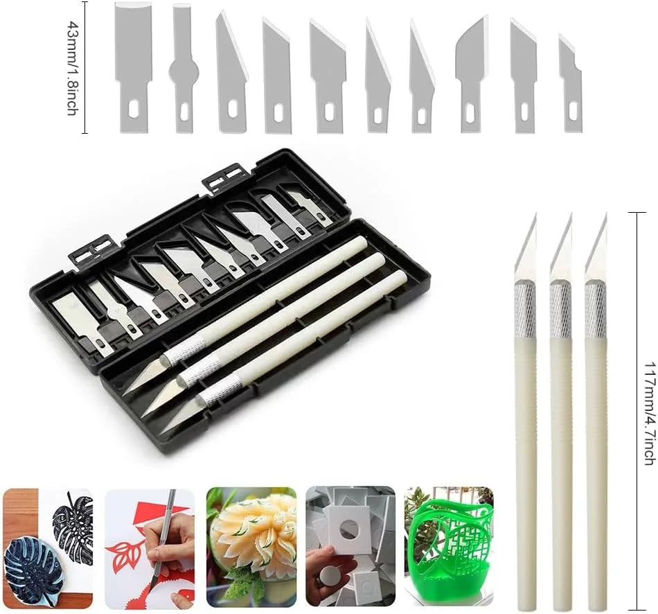 3D Printer Tools Kit – 53-Piece Set for FDM & SLA Printers