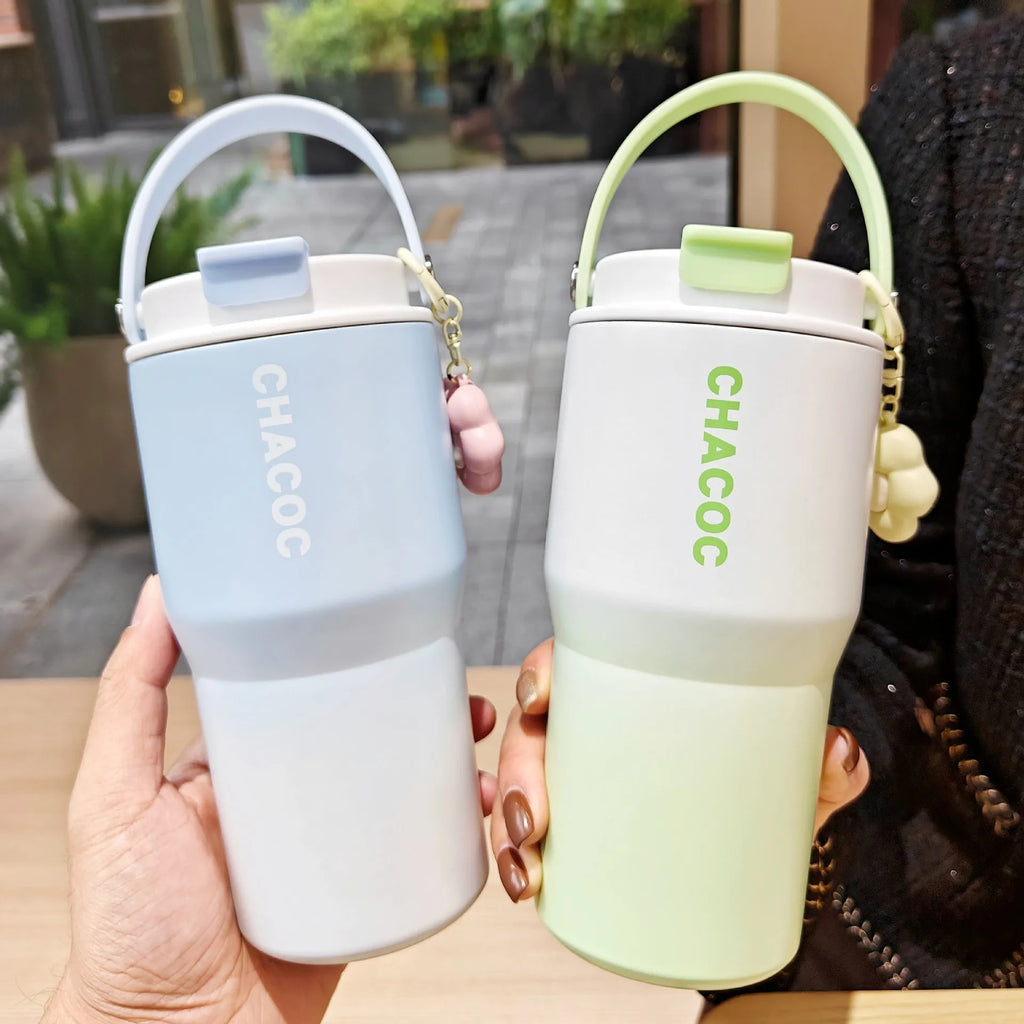 AdventureSip Stainless Steel Tumbler with Straw – 20oz / 30oz, Sport & Travel