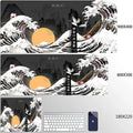 Great Wave XL Gaming Desk Mat – Personalized Art Mouse Pad (XXL HD Mouse Mat)