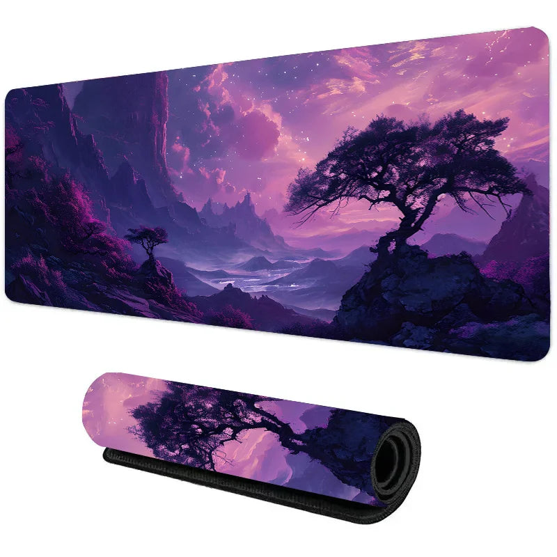 Moonlight Aura XL Desk Mat – Aesthetic Gaming Mouse Pad