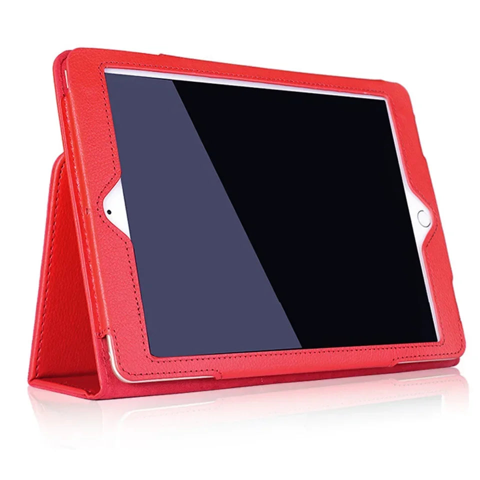 Luxury Leather Stand iPad Case – Fits iPad Air, Pro, Mini & iPad 3rd–11th Gen (9.7"–13")