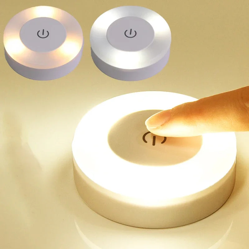 GlowBeam USB Rechargeable LED Night Light – Portable Ambient Lamp for Bedroom & Office